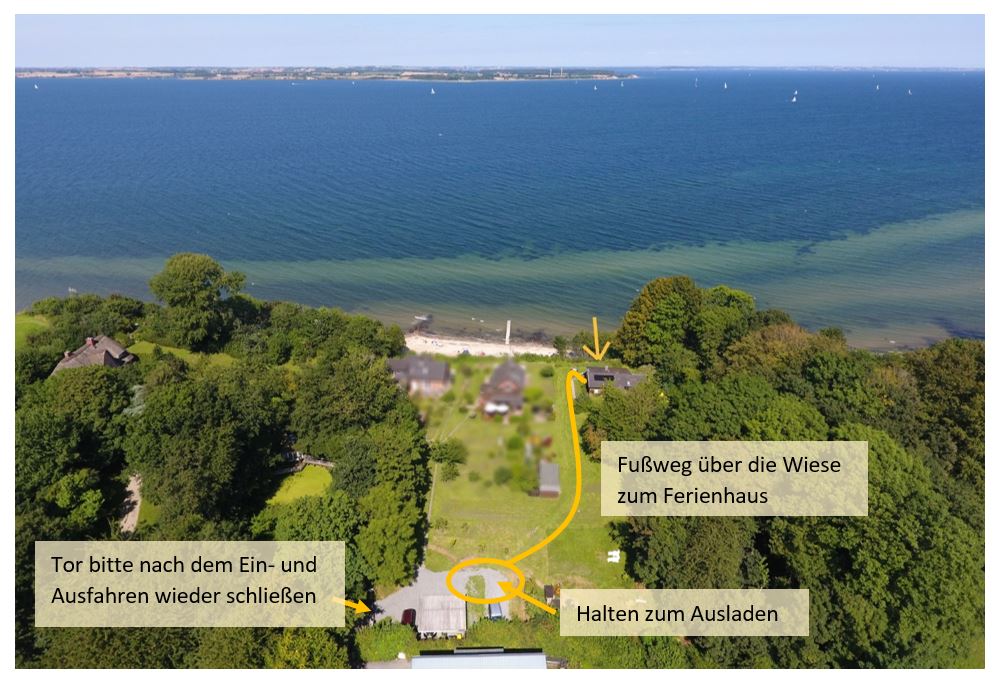 Anreise Ferienhaus Hedwigsblick - Auspacken