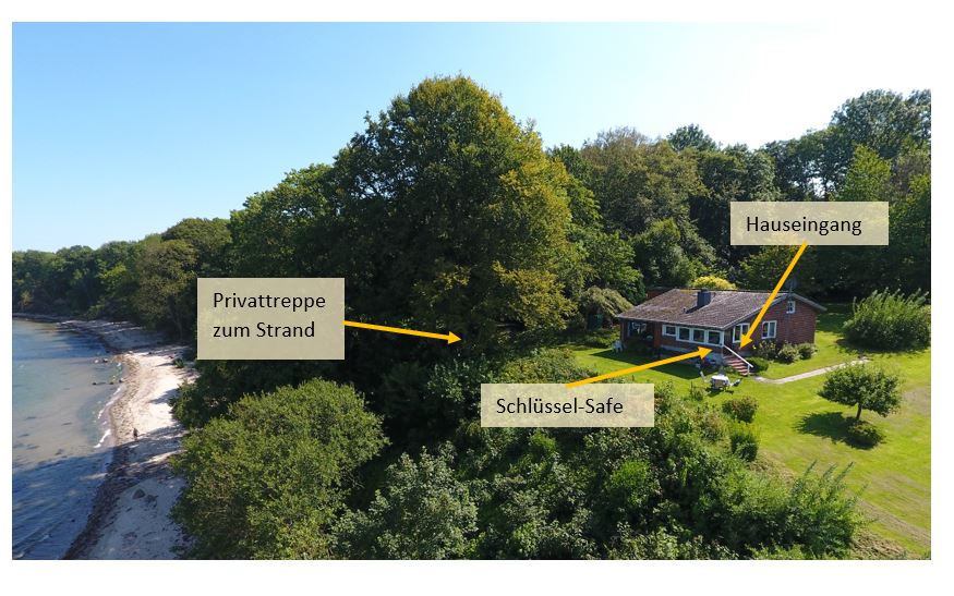 Anreise Ferienhaus Hedwigsblick - Zugang zum Haus
