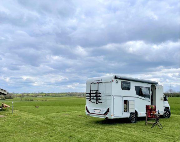Feuerstelle an der Campingwiese